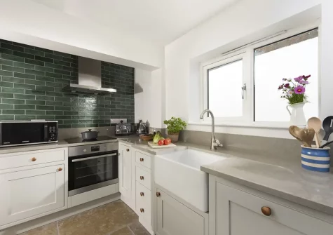 The kitchen at Bridge House, Newlyn