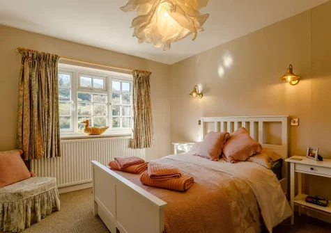 Bedroom #2 at Bridgemead, Branscombe