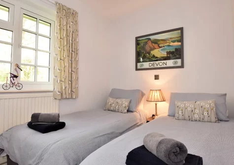 Bedroom #3 at Bridgemead, Branscombe