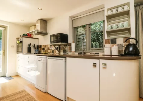 The kitchen at Bridleway Cottage, Carnon Downs