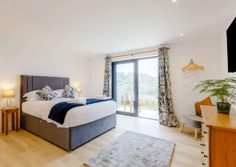 Bedroom #1 at Broadsands Barn, Berrynarbor