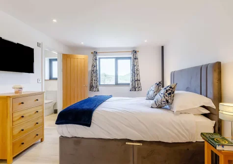 Bedroom #2 at Broadsands Barn, Berrynarbor
