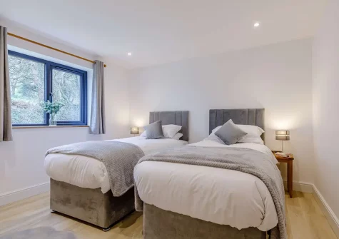 Bedroom #4 at Broadsands Barn, Berrynarbor