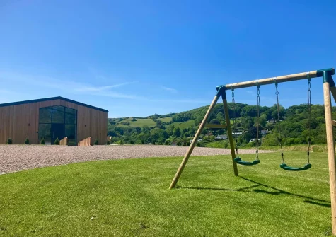 The garden at Broadsands Barn, Berrynarbor