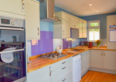 The kitchen at Broadsands Retreat, Goodrington