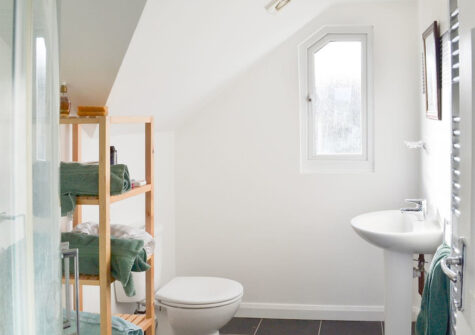 Bedroom #3 en-suite at Broadsands Retreat, Goodrington
