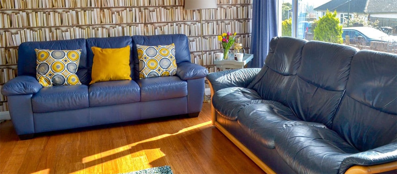 Broadsands Retreat, Goodrington is a four bedroom two bathroom former bungalow for eight with deck & private garden. The kitchen is amply sized for preparing family meals & there's a dining room & sitting room with leather sofas & woodburner. Close to beach.