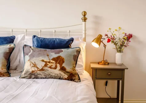 Bedroom #2 at Bronfield, Goonhavern