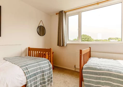 Bedroom #3 at Bronfield, Goonhavern
