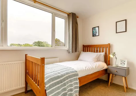 Bedroom #3 at Bronfield, Goonhavern