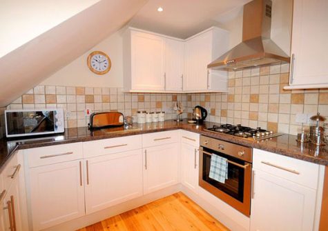 The kitchen @ Brook Cottage
