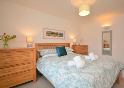 Bedroom #1 at Bude's Cwtch, Bude