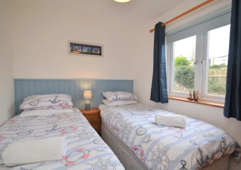 Bedroom #2 at Bude's Cwtch, Bude