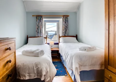 Bedroom #3 at Bumbles, Mousehole