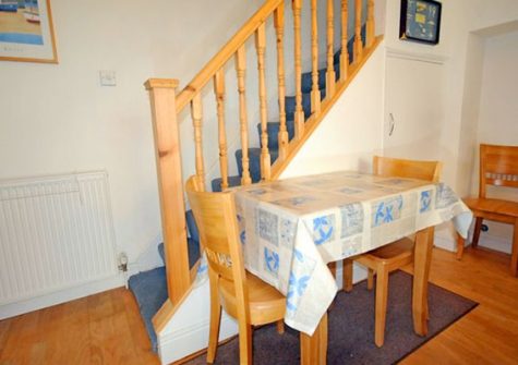 The dining area @ Buoys Cottage, Shaldon
