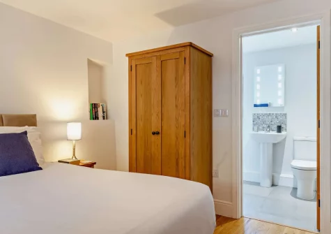 Bedroom #1 at Burrow Farmhouse, Staple Cross