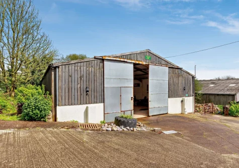 The games barn at Burrow Farmhouse, Staple Cross