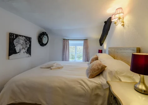 Bedroom #2 at Burrows Farmhouse, Croyde