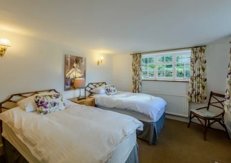 Bedroom #4 at Burrows Farmhouse, Croyde