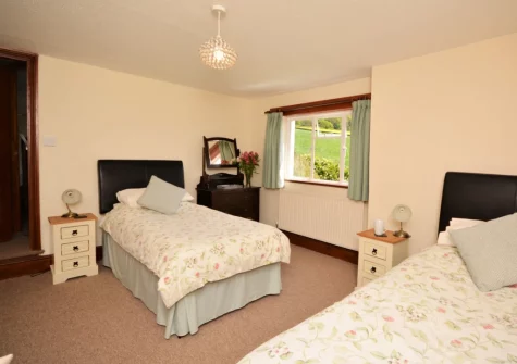 Bedroom #2 at Burscombe Farm, Sidbury