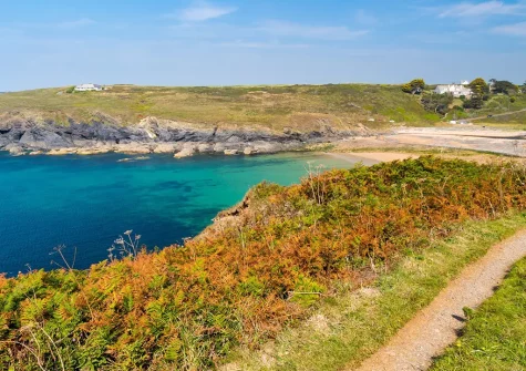 Butter Barn At Pengelly Farm is an ideal base for exploring the coastal path around the Lizard peninsula