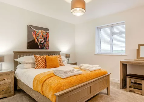 Bedroom #2 at Buttercup Cottage, Penrose