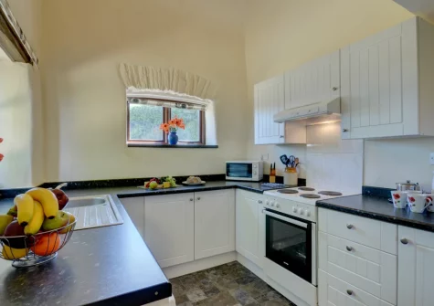 The kitchen at Button Stable, Bratton Fleming