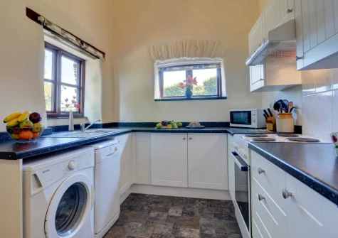 The kitchen at Button Stable, Bratton Fleming