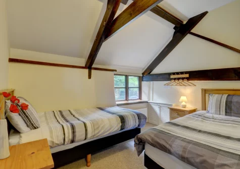 Bedroom #2 at Button Stable, Bratton Fleming