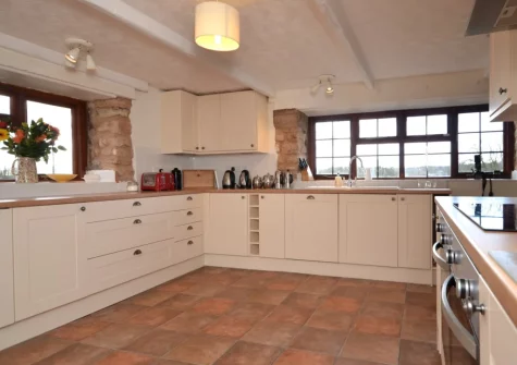 The kitchen at Buzzard Cottage, Sheldon