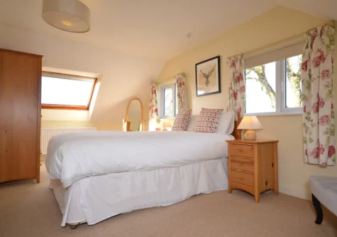 Bedroom #1 at Buzzard Cottage, Sheldon