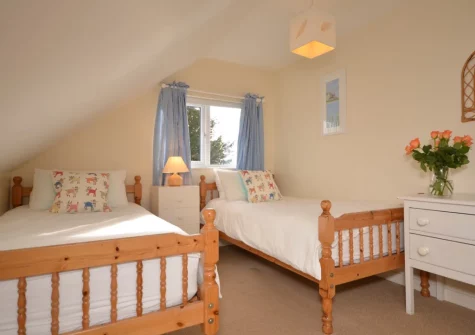 Bedroom #3 at Buzzard Cottage, Sheldon