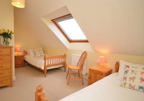 Bedroom #4 at Buzzard Cottage, Sheldon