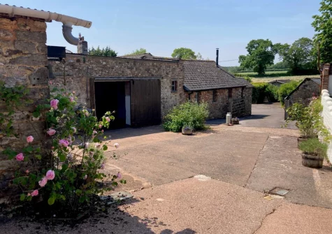 The shared games barn at Buzzard Cottage, Sheldon