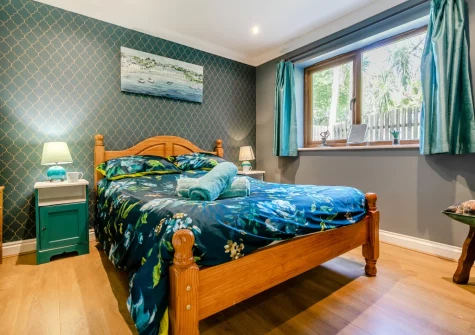 Bedroom #1 at Buzzards Cottage, Redruth