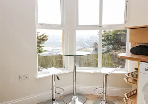 The kitchen at By The Sea, Newquay