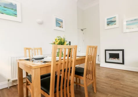 The dining area at By The Sea, Newquay