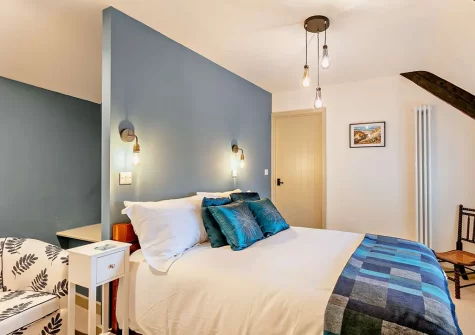 Bedroom #2 en-suite at Byewood, Braunton
