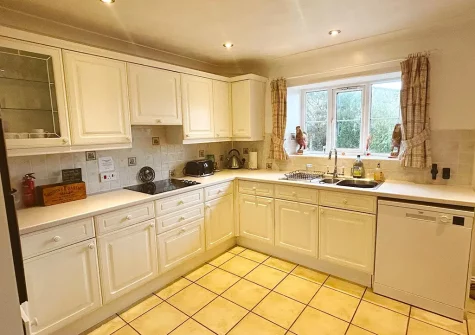 The kitchen at Byre Cottage, Bagbeare, Thornbury