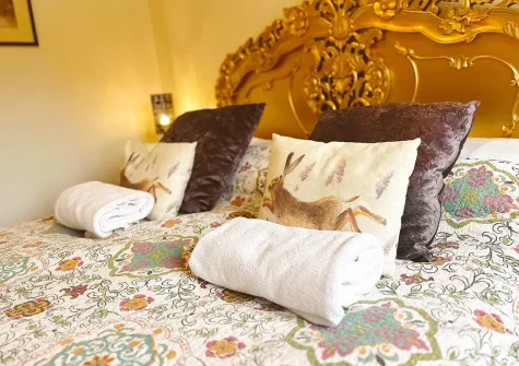 Bedroom #1 at Byre Cottage, Bagbeare, Thornbury