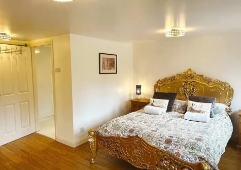 Bedroom #1 at Byre Cottage, Bagbeare, Thornbury