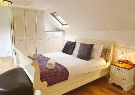 Bedroom #2 at Byre Cottage, Bagbeare, Thornbury