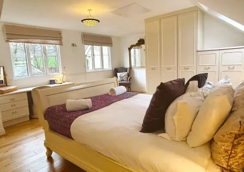 Bedroom #2 at Byre Cottage, Bagbeare, Thornbury