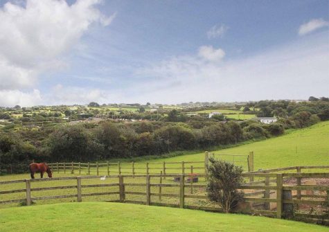 The view from Byre Cottage, Bridge