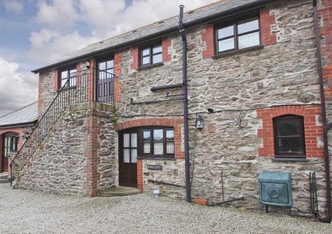 Outside Byre Cottage, Bridge