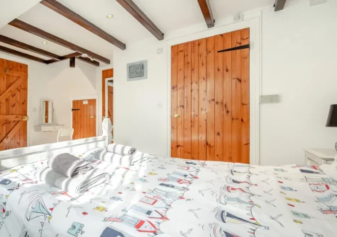 Bedroom #1 at Byre Cottage, Padstow