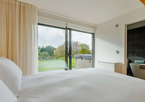 Bedroom #2 at Cabana Lakeside Lodge 2, Whitnage