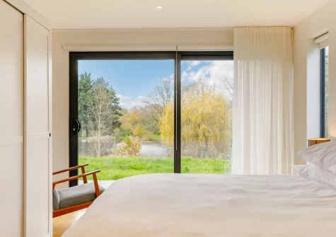 Bedroom #1 at Cabana Lakeside Lodge 4, Whitnage