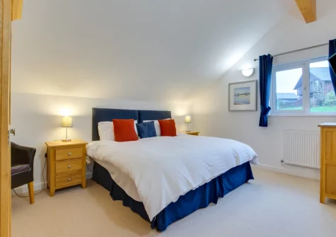 Bedroom #1 at Calypso, Retallack Resort & Spa, Winnard's Perch