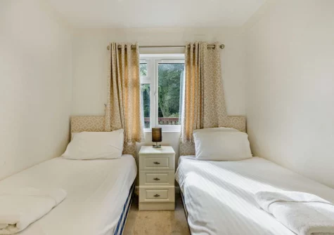 Bedroom #2 at Camellia Lodge, Meldon Lodge Park, Meldon